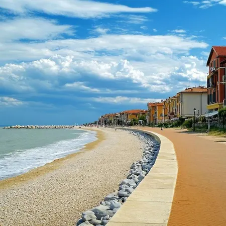 Flat With Sea View Balcony In *